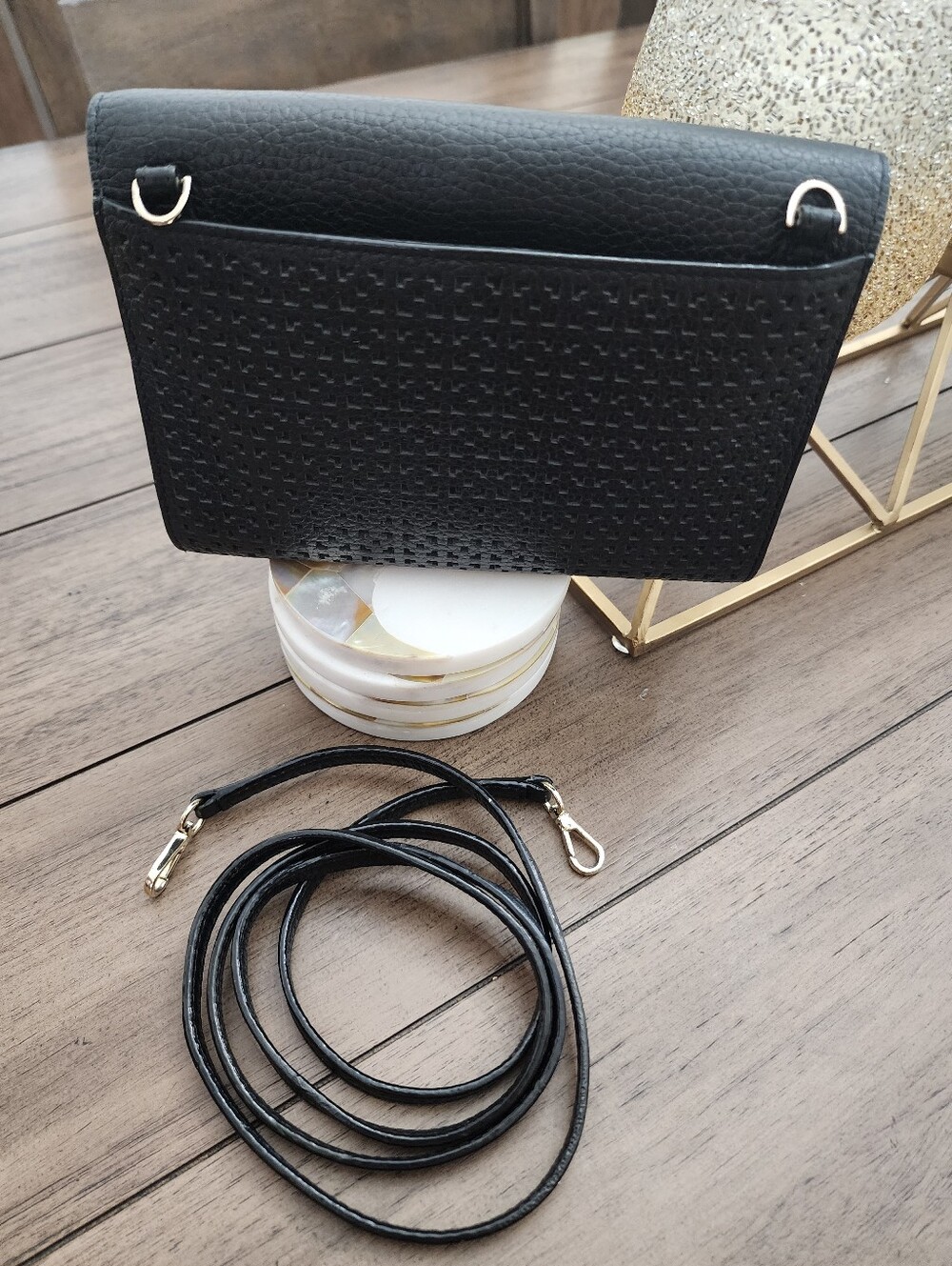 kate spade New York Black Leather Crossbody Bag - Picture 4 of 16
